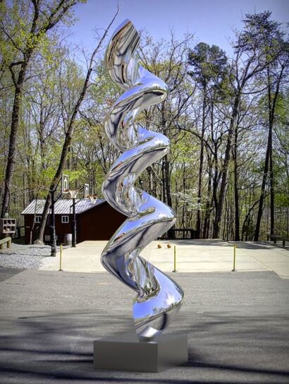 Continuum#7 - A Sculpture & Installation Artwork by Daniel Kei Wo